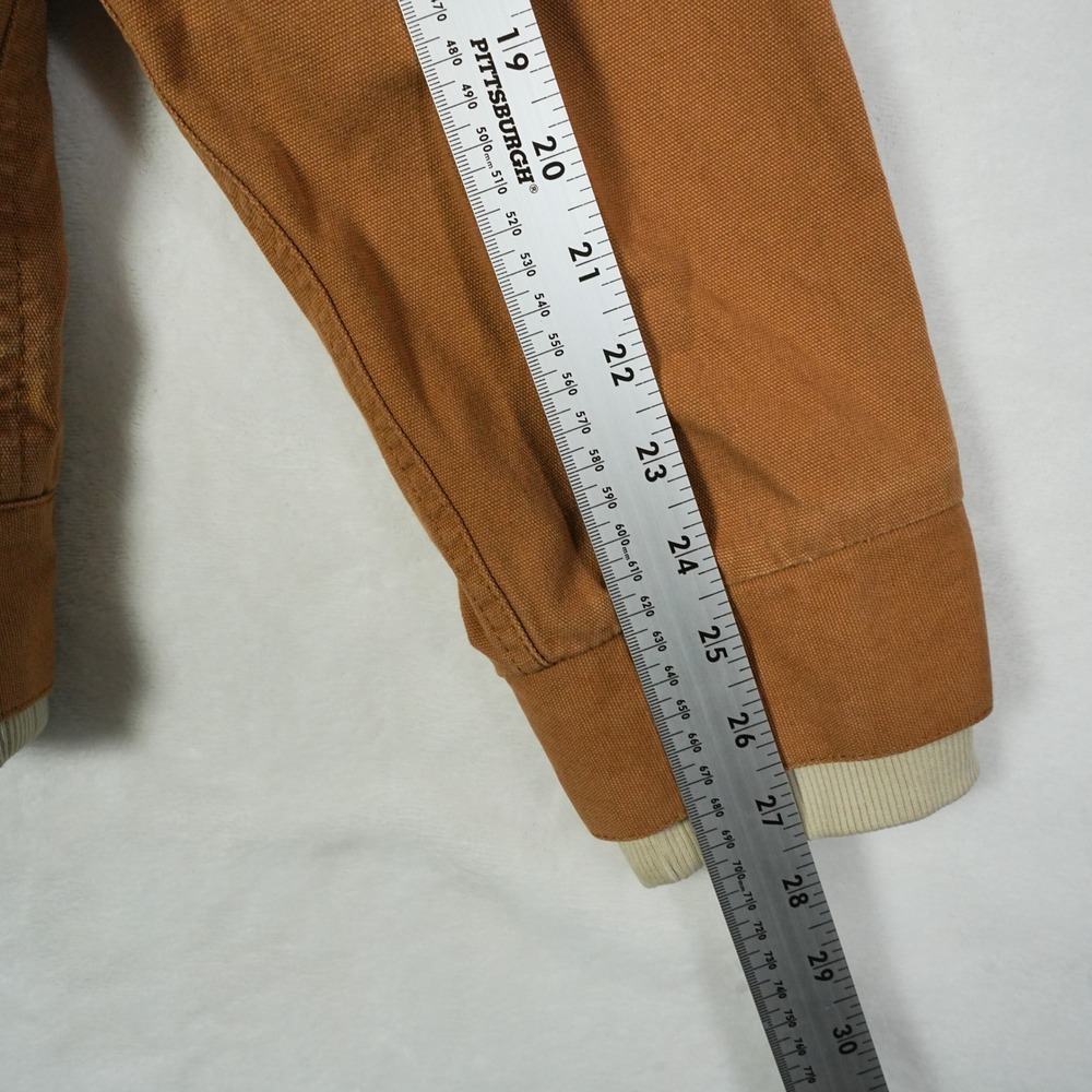 Vans x Anthony Van Engelen Hooded Barne Work Jacket Tan Mens Large AV78 Full Zip - Picture 10 of 11
